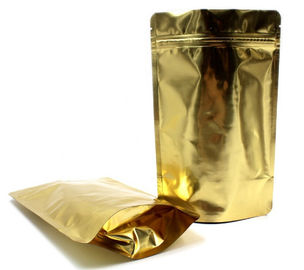 Οι χρυσές Resealable συσκευάζοντας τσάντες αργιλίου μυρίζουν την απόδειξη για το χρηματοκιβώτιο θυμιάματος κάνναβης/καρυκευμάτων