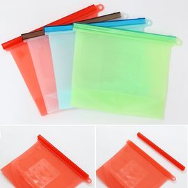 Transparent  Ziplock Silicone Bags Zipper Storage Light Weight Cute Carton